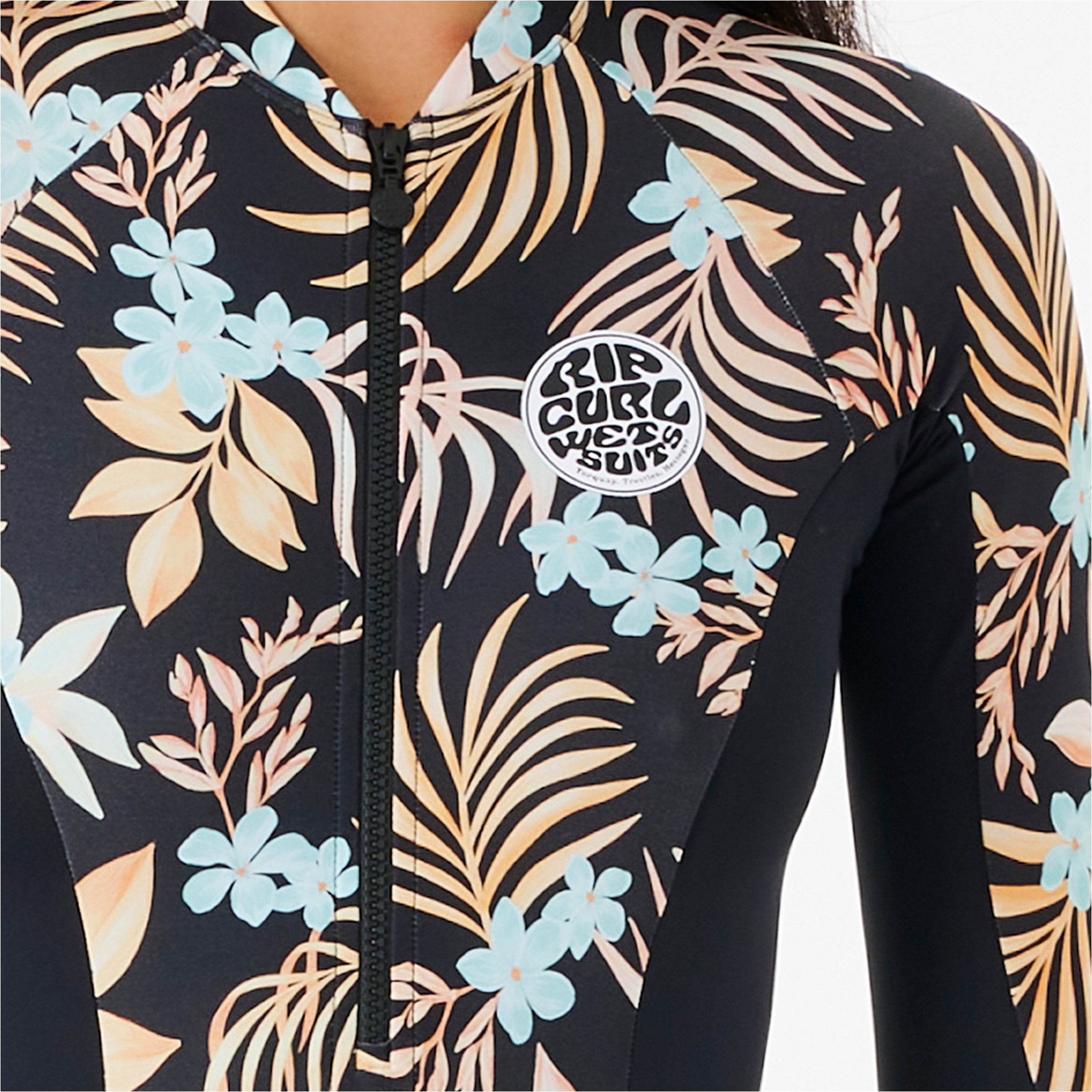 Rip Curl Womens Sun Dance UPF Surf Suit 14HWRV - Black